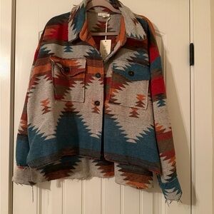 NWT La Miel Aztec jacket